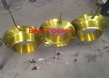 DIN 2632 PN 10 DIN 50049/3.1B Forged Steel Flanges Anti Rust Oil Surface Treatment