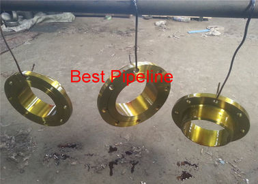 DIN 2632 PN 10 DIN 50049/3.1B Forged Steel Flanges Anti Rust Oil Surface Treatment